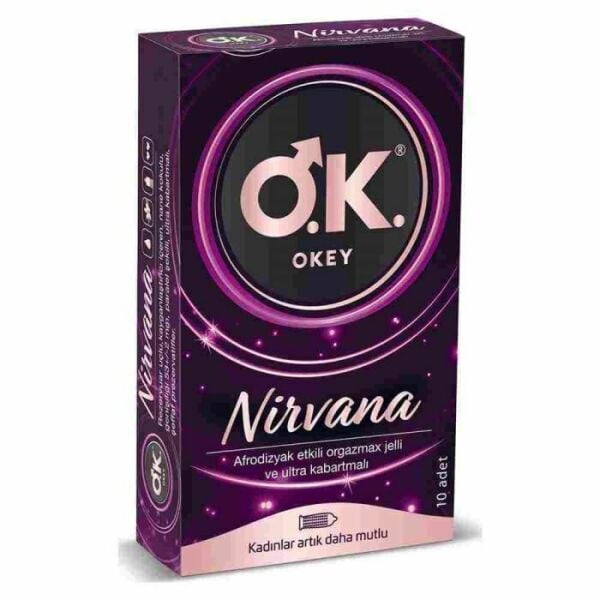 Okey Nirvana Prezervatif 10 Adet