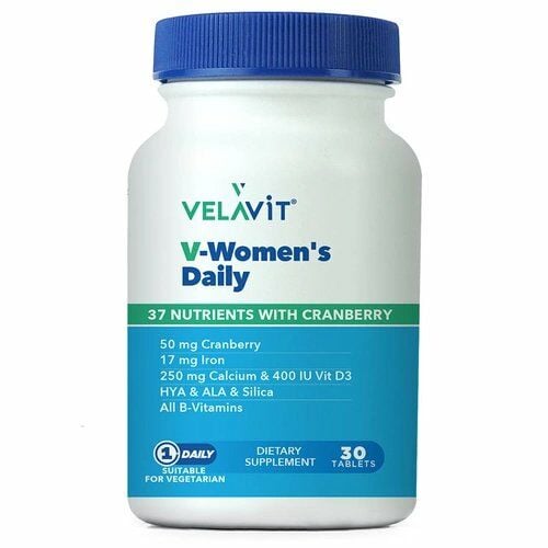 Velavit V-Womens Daily Takviye Edici Gıda 30 Tablet