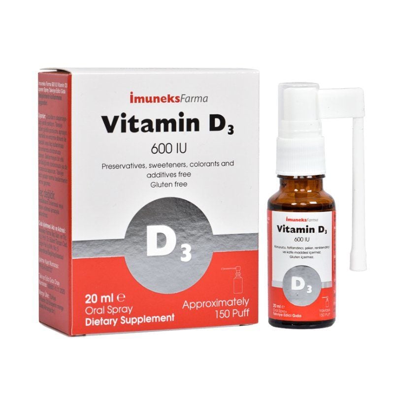 imuneks Vitamin D3 600 IU 20 ml