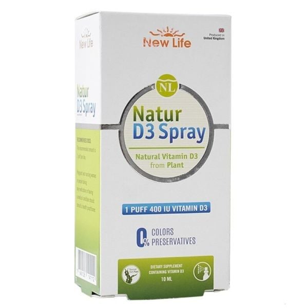 New Life Natur D3 Spray 400 IU 10 ml