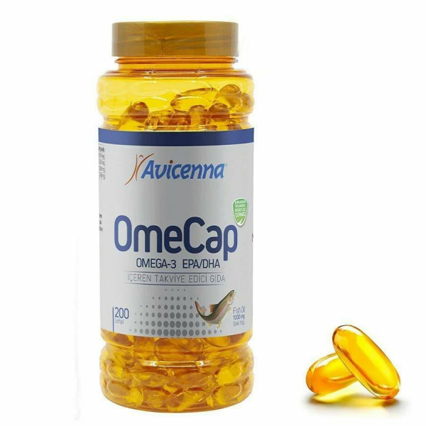 Avicenna Omecap Omega 3 200 Kapsül