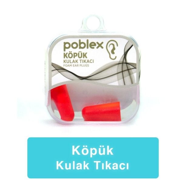 Poblex Köpük Kulak Tıkacı