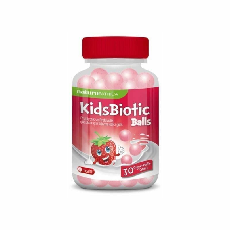 Kids Biotic Balls Probiyotik 30 Çiğneme Tableti