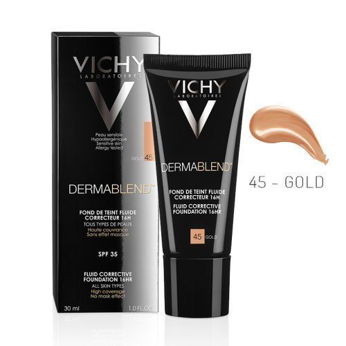 Vichy Dermablend Kapatıcı Düzeltici Fondöten 45 Gold