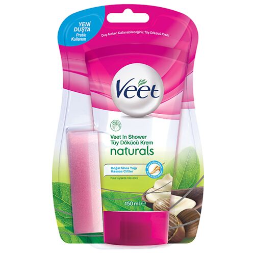 Veet In Shower Tüy Dökücü Krem 150 ml Doğal Shea Yağı