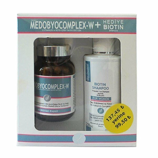 Medobiocomplex-K 60 Kapsül Bayan ( Biotin Şampuan HEDİYE )