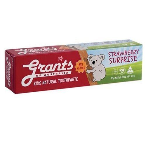 Grants Strawbetty Surprise Kids 75 gr Çocuklar için Diş Macunu