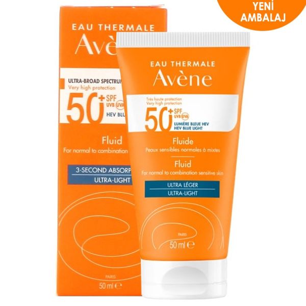 Avene Fluide Spf 50+ Güneş Kremi 50 ml