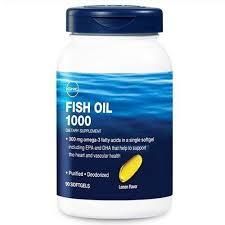 GNC Fish Oil 1000 90 Kapsül Balık Yağı