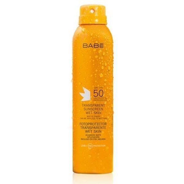 Babe Transparent Sunscreen Wet Skin Spf50 200ml