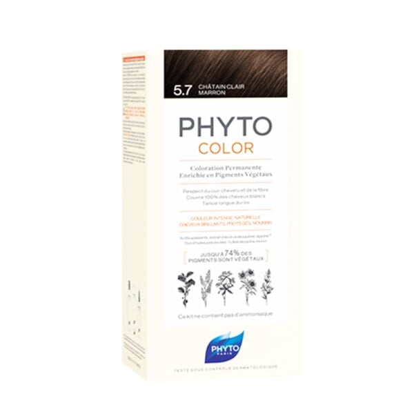 Phyto Color Saç Boyası 5.7 Açık Kestane Bakır