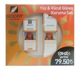 Bioder Skincare Suncare Güneş Seti