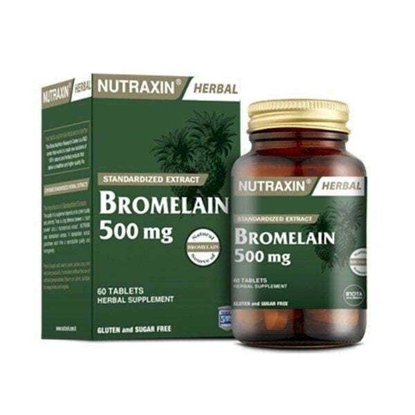 Nutraxin Bromelain 60 Kapsül