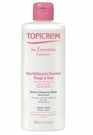 Topicrem Cleansing Water Face-Eyes 500 ml