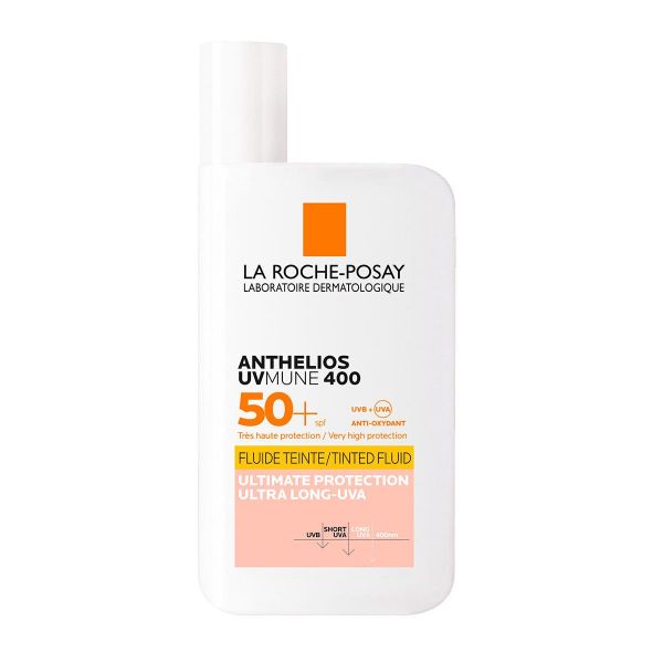 La Roche Posay Anthelios Fluid invisible UVmune SPF 50 Tinted Fluid 50 ml Renkli