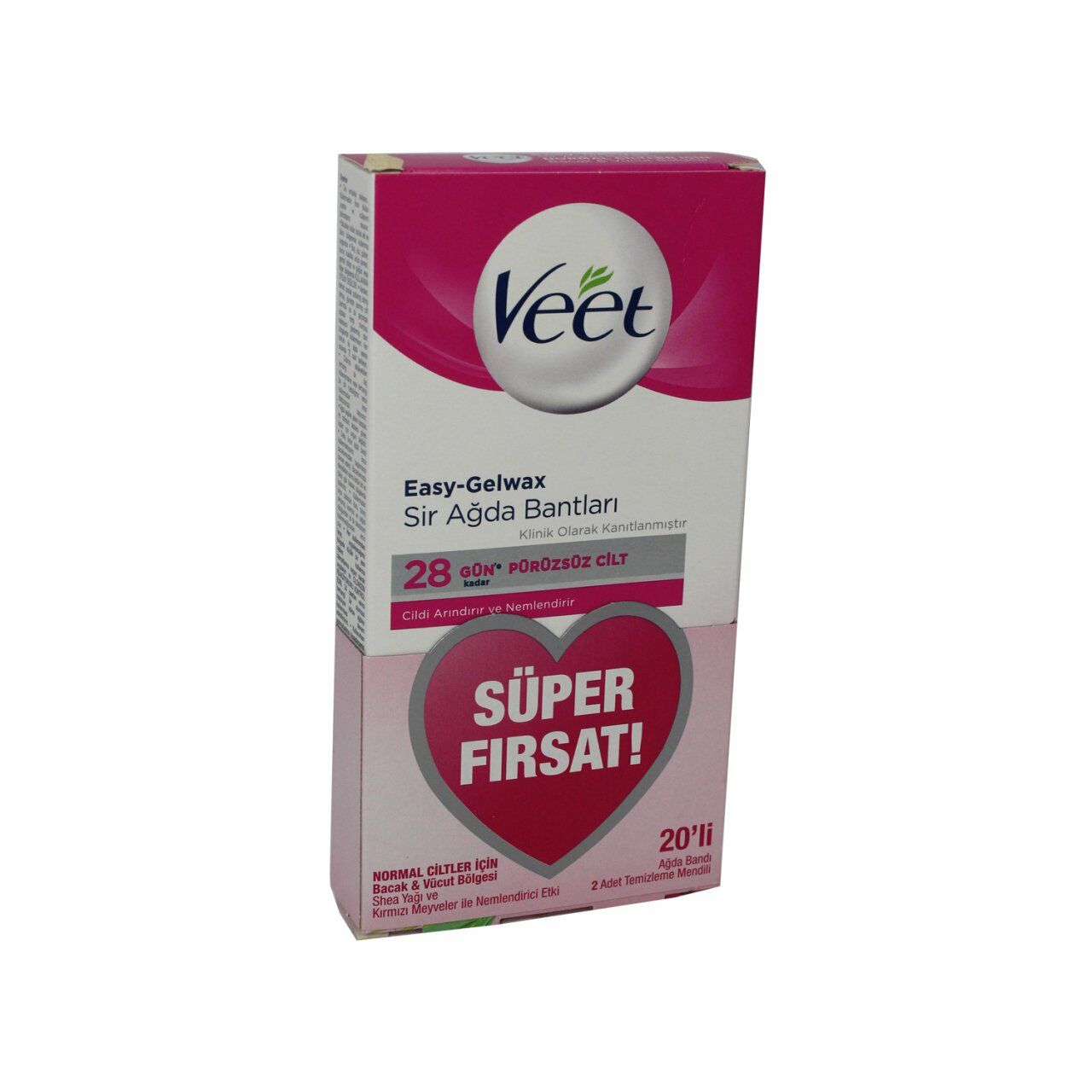 Veet Sir Ağda Bandı 20 li Normal Cilt Süper Fırsat