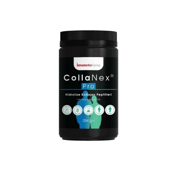 İmuneks Farma CollaNex Pro Hidrolize Kollajen Peptitleri Takviye Edici Gıda 284 g