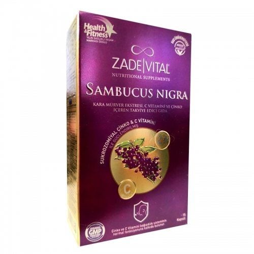 Zade Vital Sambucus Nigra 15 Kapsül