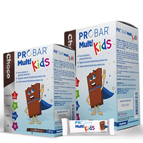 PROBAR Multi Kids Probiyotik Çikolata 25 Bar