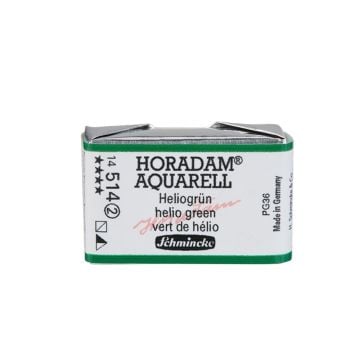 Schmincke Horadam Aquarell Artistik Sulu Boya Tam Tablet Seri 2 514 helio green