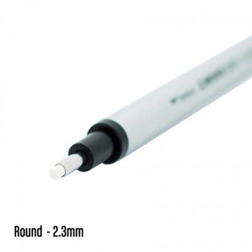 Tombow Mono Zero Kalem Silgi Yuvarlak Uç 2.3 mm Gümüş