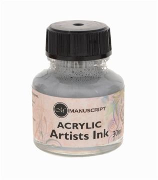 Manuscript Akrilik Mürekkep 050 Silver