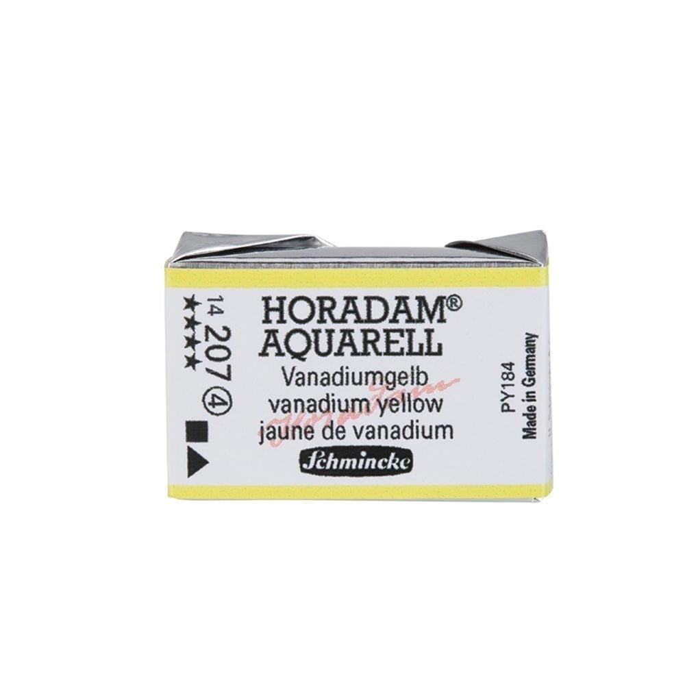 Schmincke Horadam Aquarell Artistik Sulu Boya Tam Tablet Seri 4 207 vanadium yellow