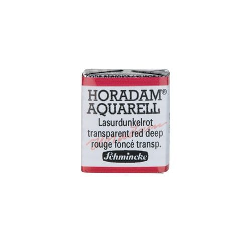 Schmincke Horadam Aquarell Artistik Sulu Boya Yarım Tablet Seri 1 355 transparent red deep
