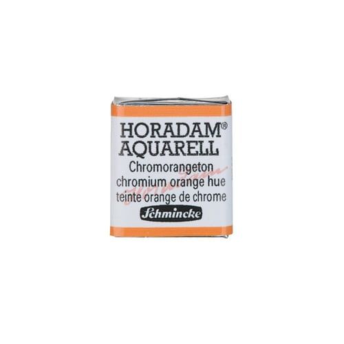 Schmincke Horadam Aquarell Artistik Sulu Boya Yarım Tablet Seri 2 214 chromium orange hue