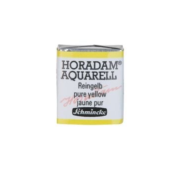 Schmincke Horadam Aquarell Artistik Sulu Boya Yarım Tablet Seri 2 216 pure yellow