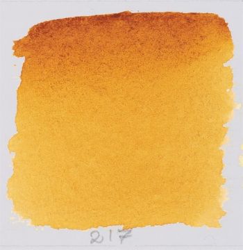 Schmincke Horadam Aquarell Artistik Sulu Boya Yarım Tablet Seri 2 217 quinacridone gold hue