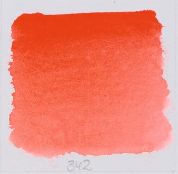 Schmincke Horadam Aquarell Artistik Sulu Boya Yarım Tablet Seri 2 342 vermilion light