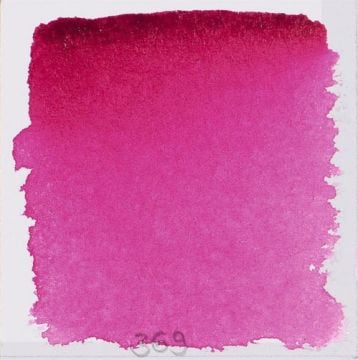 Schmincke Horadam Aquarell Artistik Sulu Boya Yarım Tablet Seri 2 369 quinacridone magenta