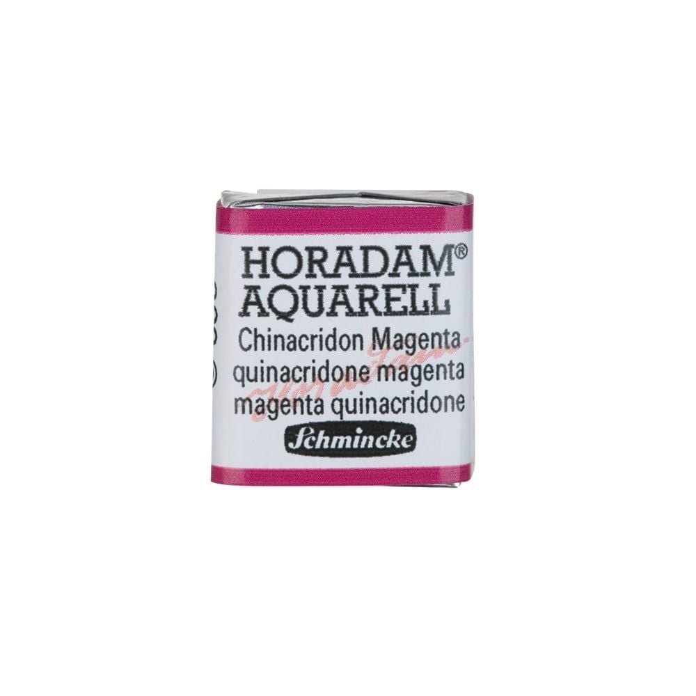 Schmincke Horadam Aquarell Artistik Sulu Boya Yarım Tablet Seri 2 369 quinacridone magenta