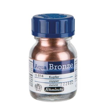 Schmincke Aqua Bronze Sulu Boya Yaldız Pigment 20 ml 814 copper 15814