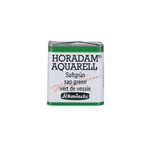 Schmincke Horadam Aquarell Artistik Sulu Boya Yarım Tablet Seri 2 530 sap green