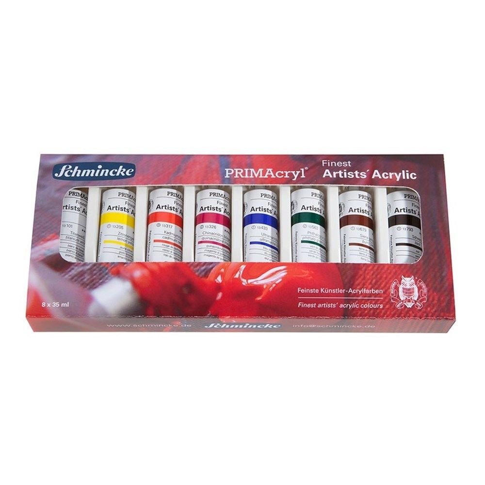 Schmincke Primacryl Artist Akrilik Boya Set 8 x 35 ml 73208