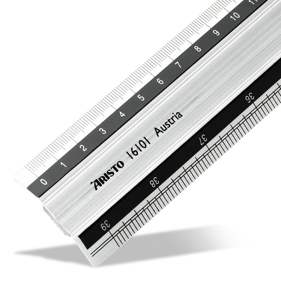 Aristo ALÜMİNYUM CETVEL 100 CM AR16101