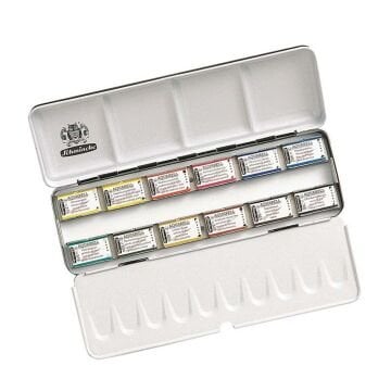 Schmincke Horadam Aquarell 12'li Tam Tablet 74312