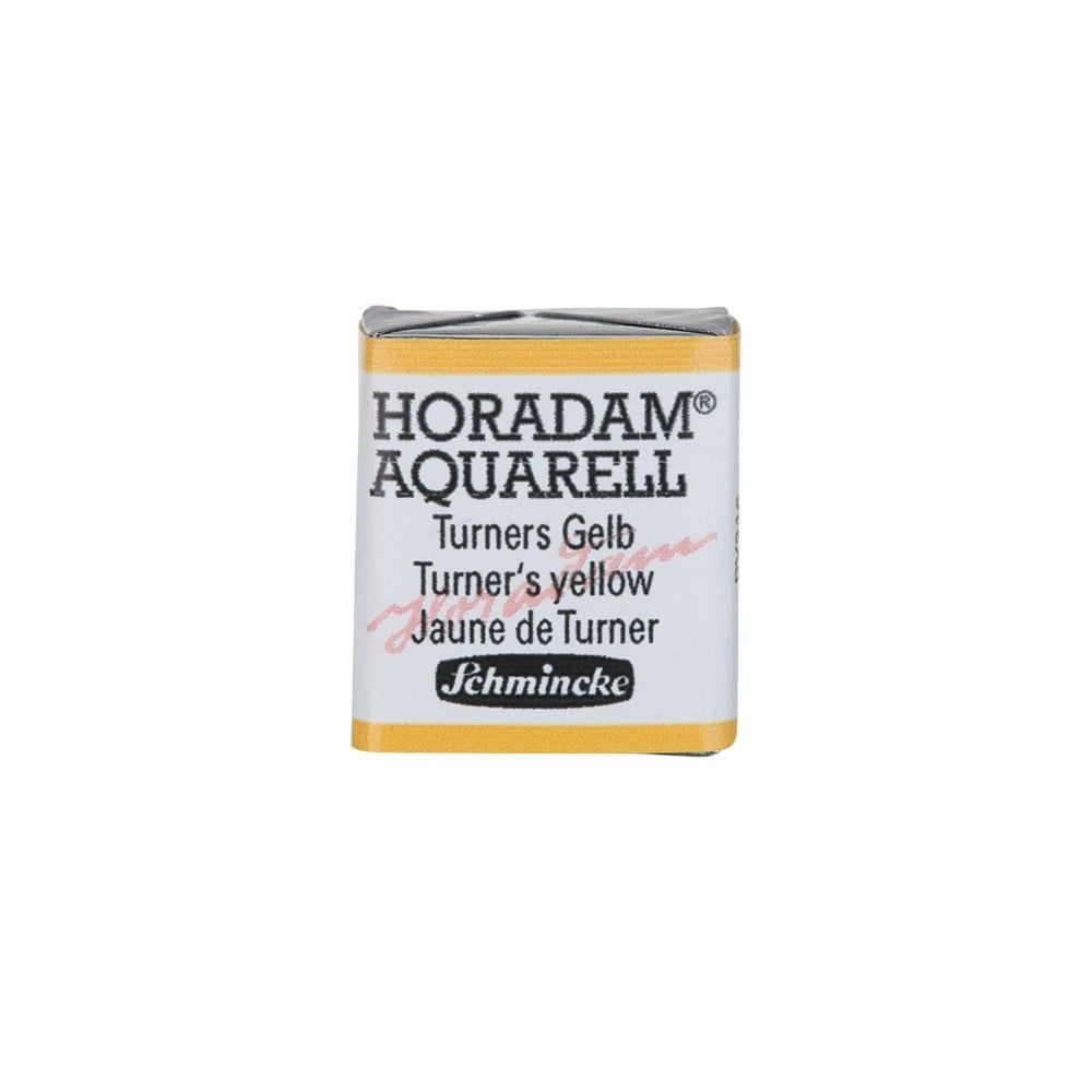 Schmincke Horadam Aquarell Artistik Sulu Boya Yarım Tablet Seri 3 219 turners yellow