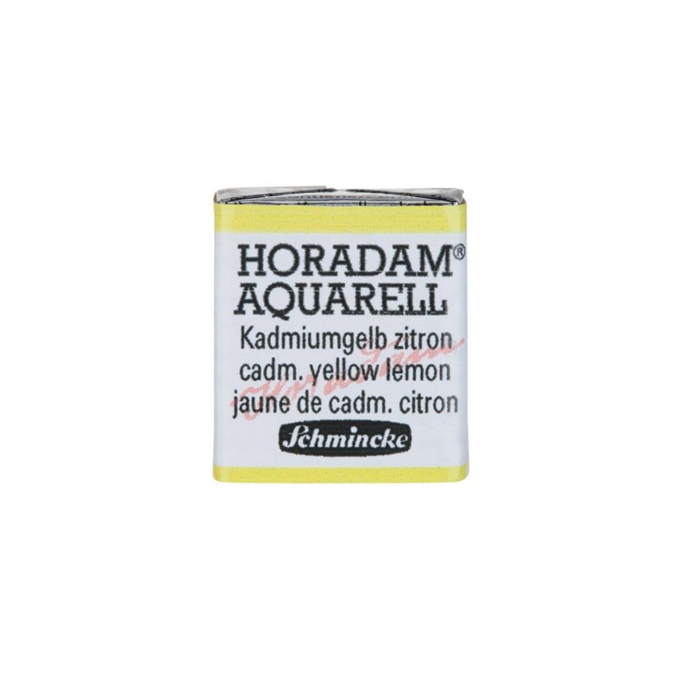 Schmincke Horadam Aquarell Artistik Sulu Boya Yarım Tablet Seri 3 223 cadmium yellow lemon