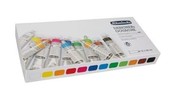 Schmincke Hks Designers' Gouache Guaj Boya Set 12x20ml