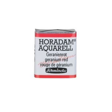 Schmincke Horadam Aquarell Artistik Sulu Boya Yarım Tablet Seri 3 341 geranium red