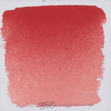 Schmincke Horadam Aquarell Artistik Sulu Boya Yarım Tablet Seri 3 350 cadmium red deep