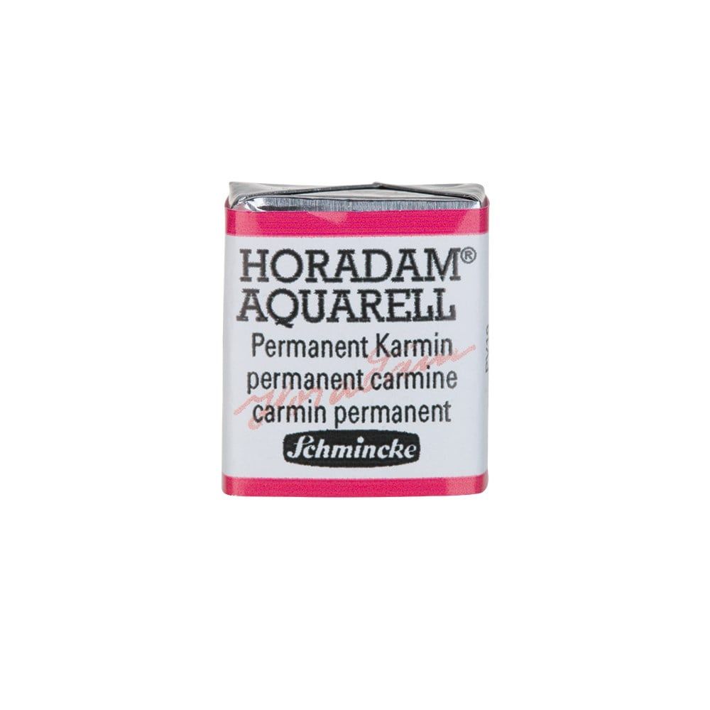 Schmincke Horadam Aquarell Artistik Sulu Boya Yarım Tablet Seri 3 353 permanent carmine