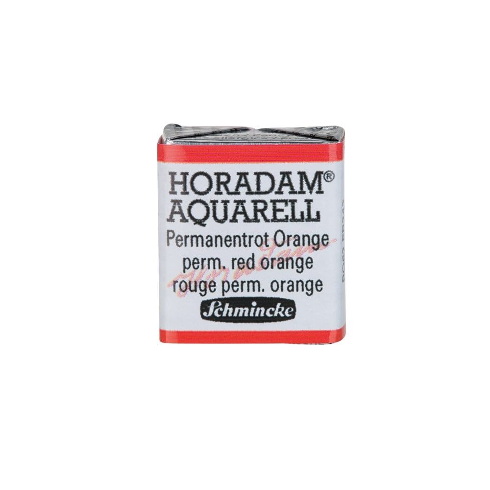 Schmincke Horadam Aquarell Artistik Sulu Boya Yarım Tablet Seri 3 360 permanent red orange