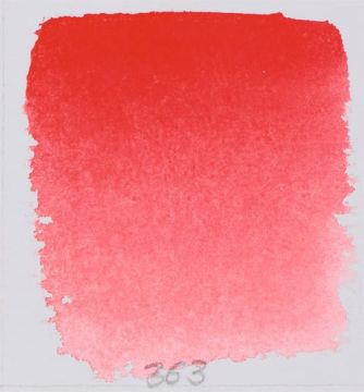 Schmincke Horadam Aquarell Artistik Sulu Boya Yarım Tablet Seri 3 363 scarlet red