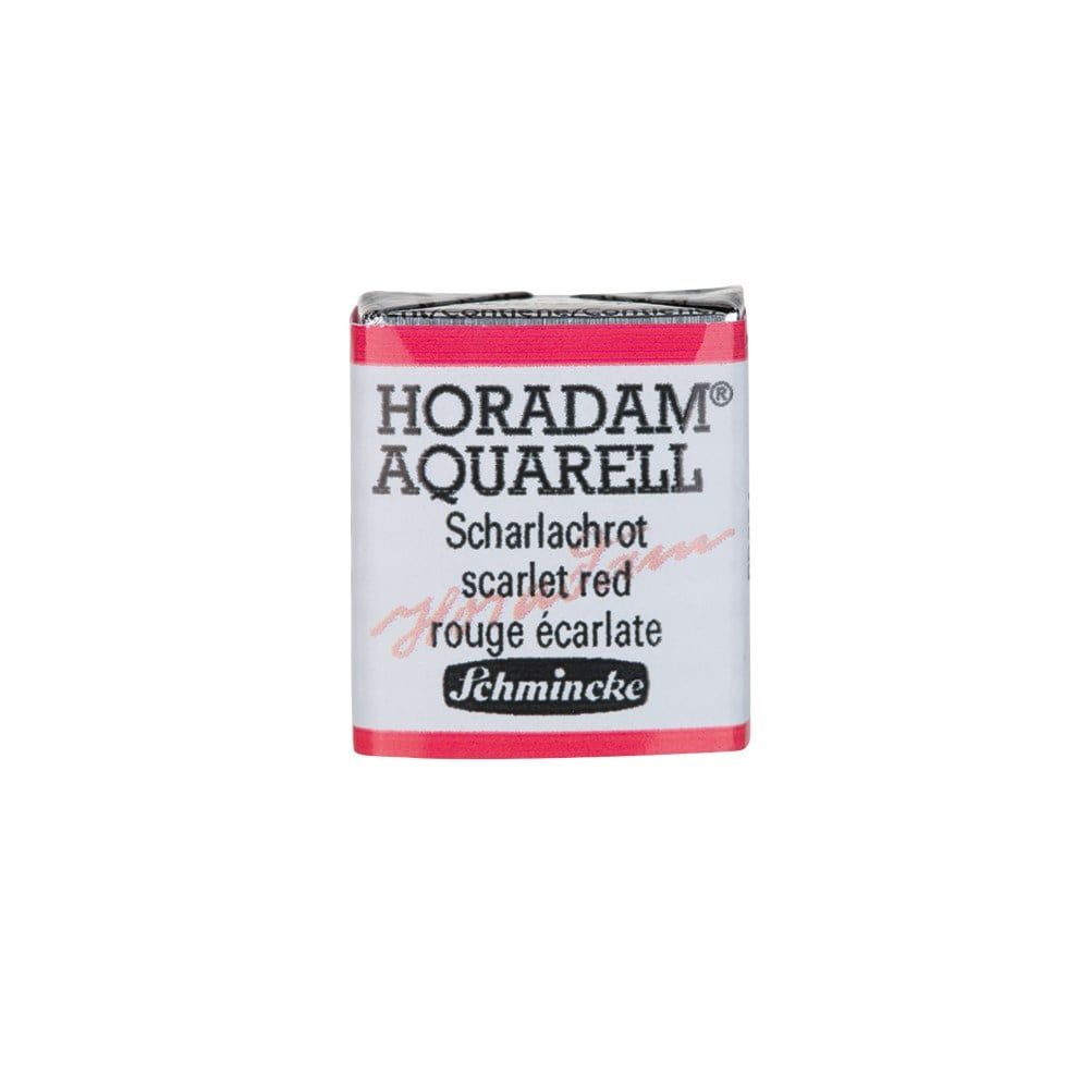 Schmincke Horadam Aquarell Artistik Sulu Boya Yarım Tablet Seri 3 363 scarlet red