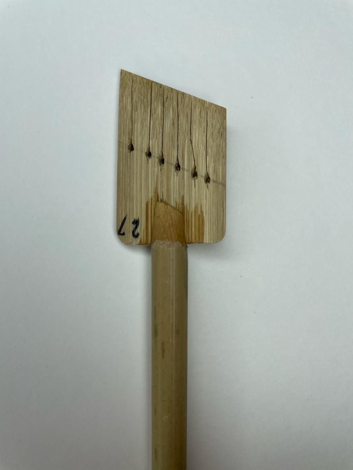 Tiryakiart Şaklı Bambu Kalem 27 mm