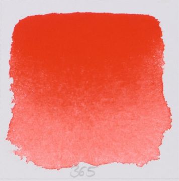 Schmincke Horadam Aquarell Artistik Sulu Boya Yarım Tablet Seri 3 365 vermilion